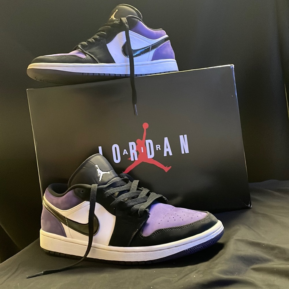 Air Jordan 1 Low “Court Purple”